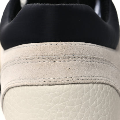 Chanel Mesh Suede Calfskin Grained Calfskin Womens CC Sneakers 40 White Black 8 of 9