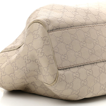 Gucci Guccissima Medium Sukey Tote Mystic White 9 of 14