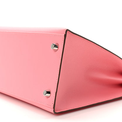 Hermes Epsom Kelly Sellier 28 Rose Confetti 10 of 14