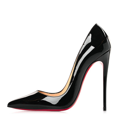 Christian Louboutin Patent So Kate 120 Pumps 39 Black 1 of 9