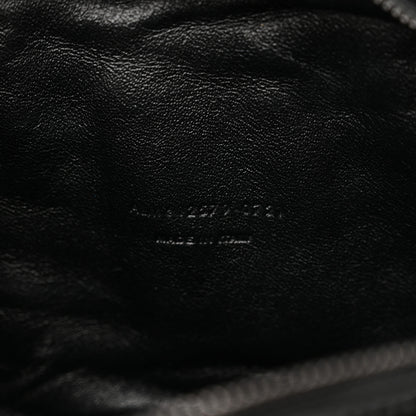 Saint Laurent Patent Calfskin Matelasse Monogram Mini Lou Camera Bag Black 6 of 10