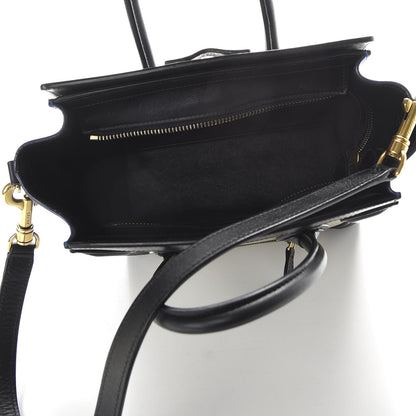 Celine Elephant Calfskin Nano Tri-Color Luggage Beige 5 of 9