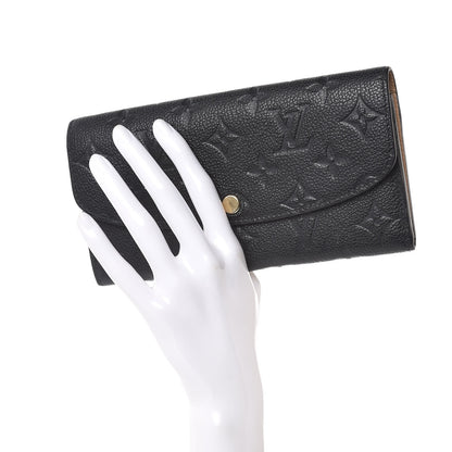 Louis Vuitton Empreinte Emilie Wallet Black Dune 2 of 9