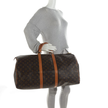 Louis Vuitton Monogram Keepall 55 4 of 11