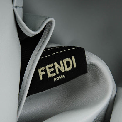 Fendi Vitello Dolce Shiny Nappa Plexiglass Granite Regular 2Jours Tote Equatore 10 of 12