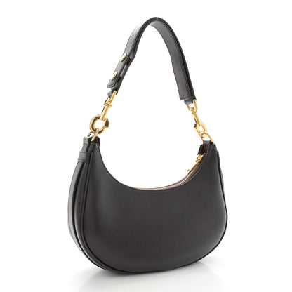 Celine Smooth Calfskin Medium Strap Ava Shoulder Bag Dark Brown 3 of 10