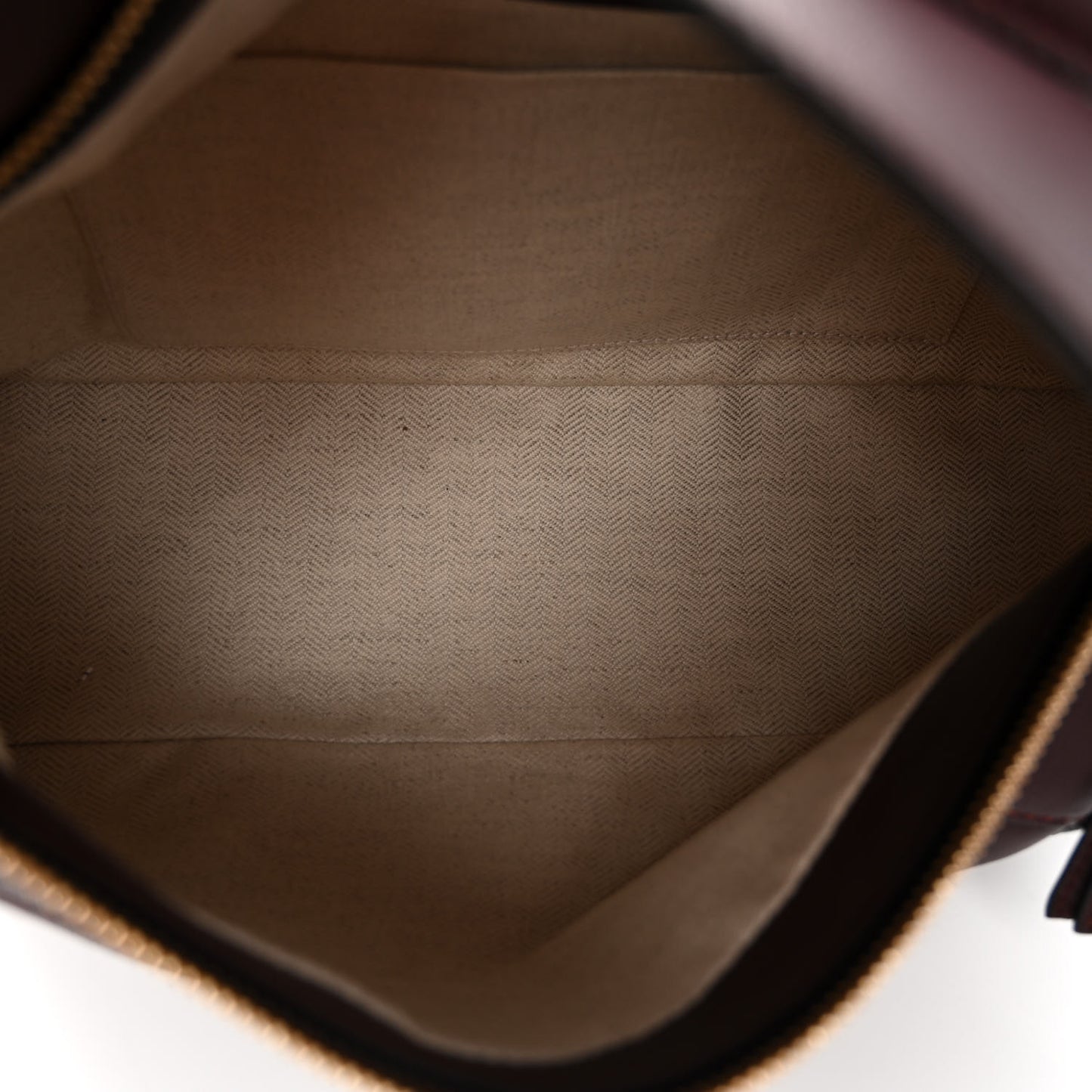 Calfskin Puzzle Hobo Prune