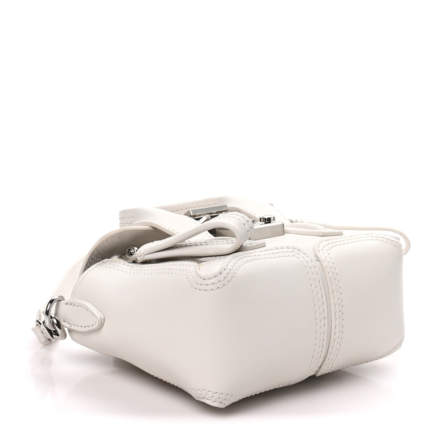 3.1 Phillip Lim Smooth Calfskin Nano Pashli Satchel White 4 of 10