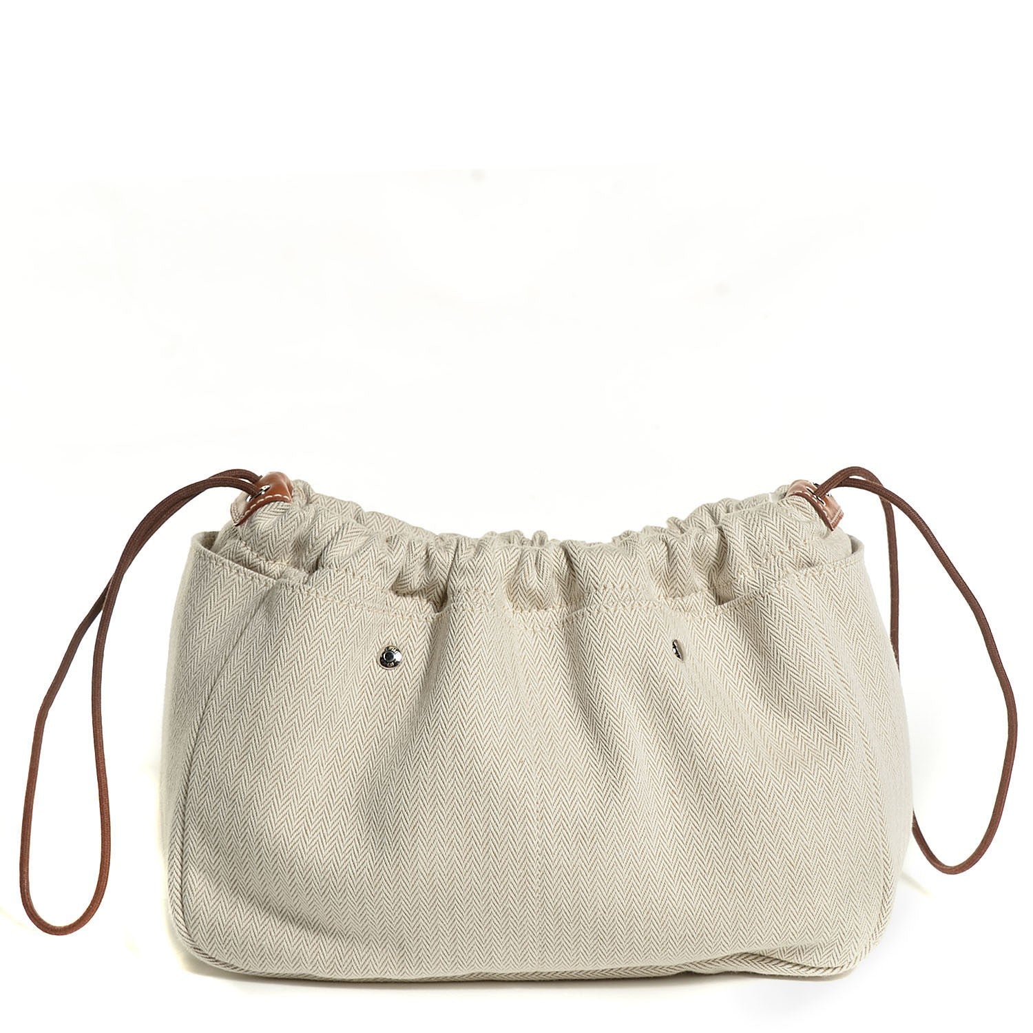 Hermes Canvas Barenia Fourbi 20 PM Pouch Naturel Fauve 1 of 13