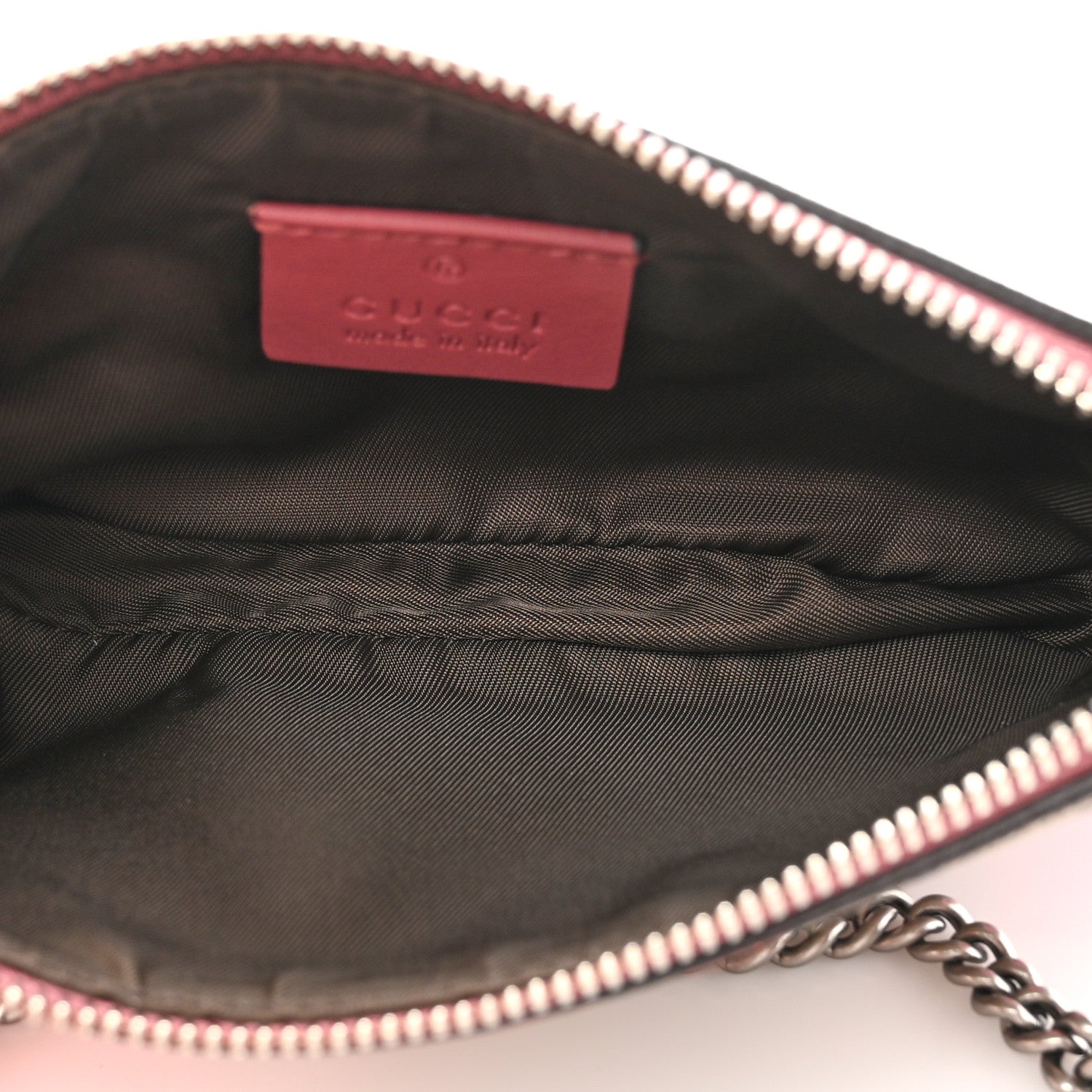 Gucci GG Supreme Monogram Blooms Mini Chain Bag Beige Multicolor Dry Rose 5 of 8