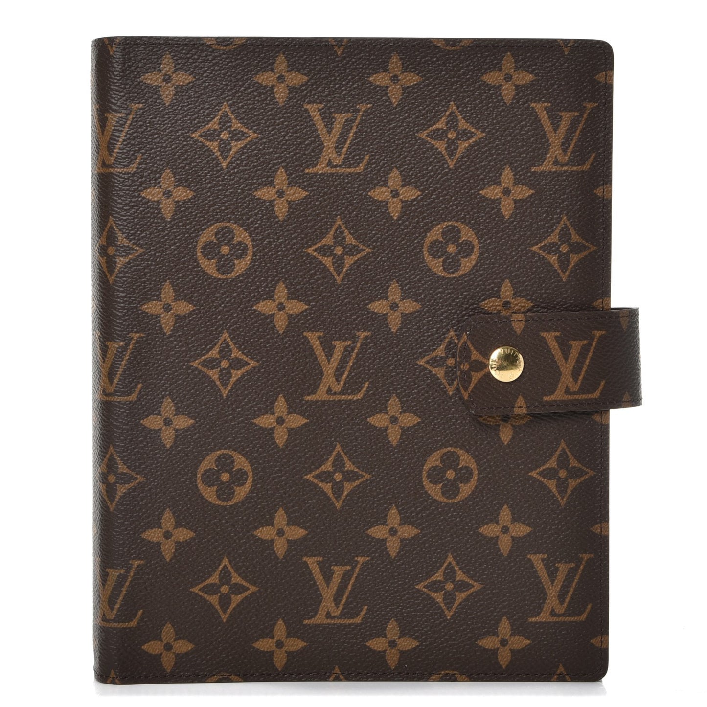 Monogram Large Ring Agenda Cover