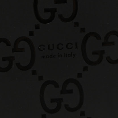 Gucci Guccissima GG Embossed Womens Sandals 38 Black 7 of 10