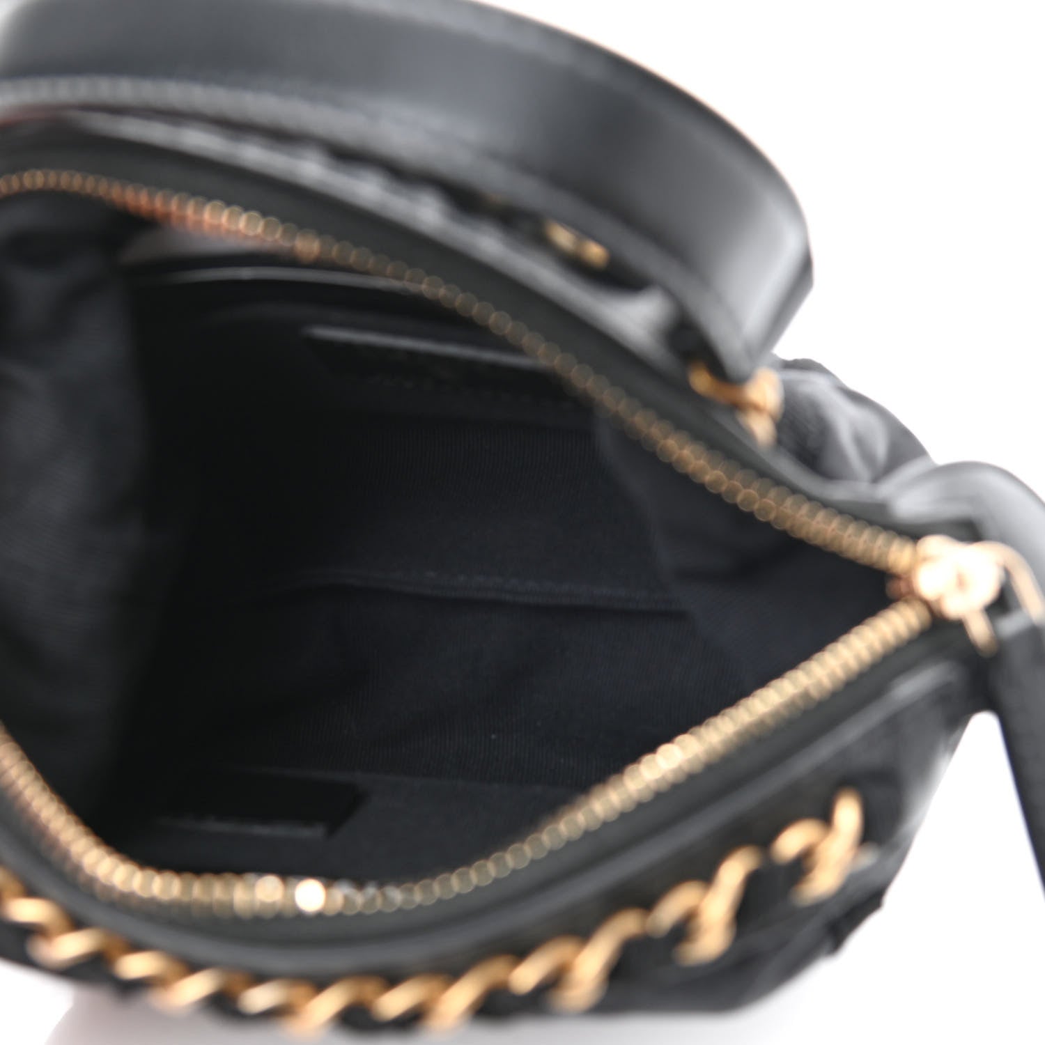 Chanel Nylon Grosgrain Quilted Lifestyle Clutch with Chain Black 5 of 10