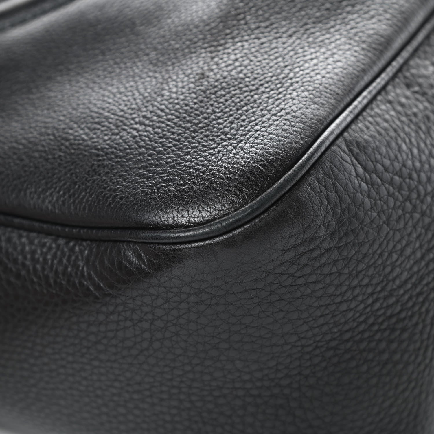 Gucci Pebbled Calfskin Medium Soho Bowler Black 10 of 20