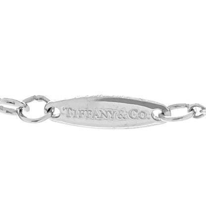 Tiffany Platinum Diamond .45ct Elsa Peretti Diamonds by the Yard Pendant Necklace 6 of 6