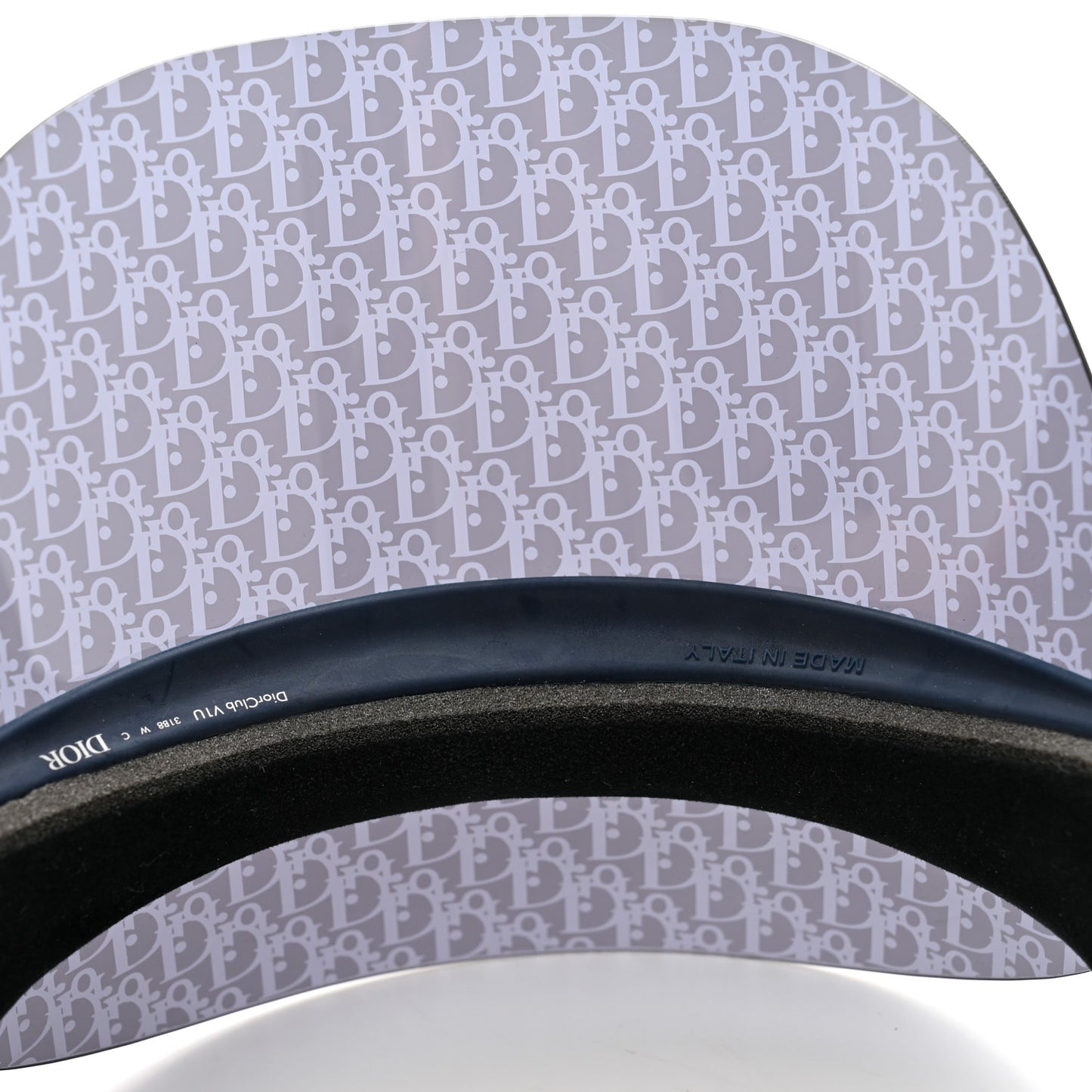 Oblique DiorClub V1U Sun Visor Blue