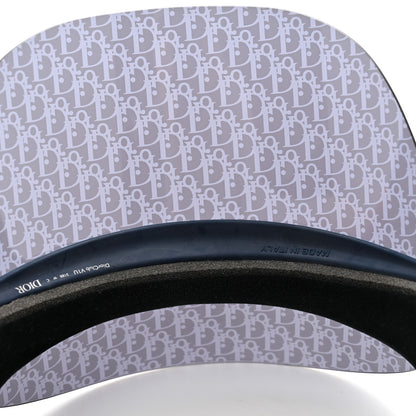 Christian Dior Oblique DiorClub V1U Sun Visor Blue 7 of 9