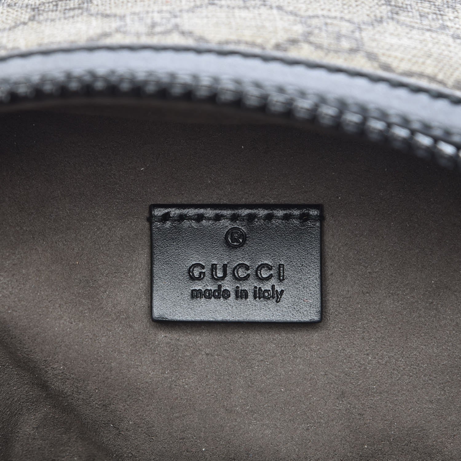 Gucci GG Supreme Monogram Medium Backpack Black 6 of 7
