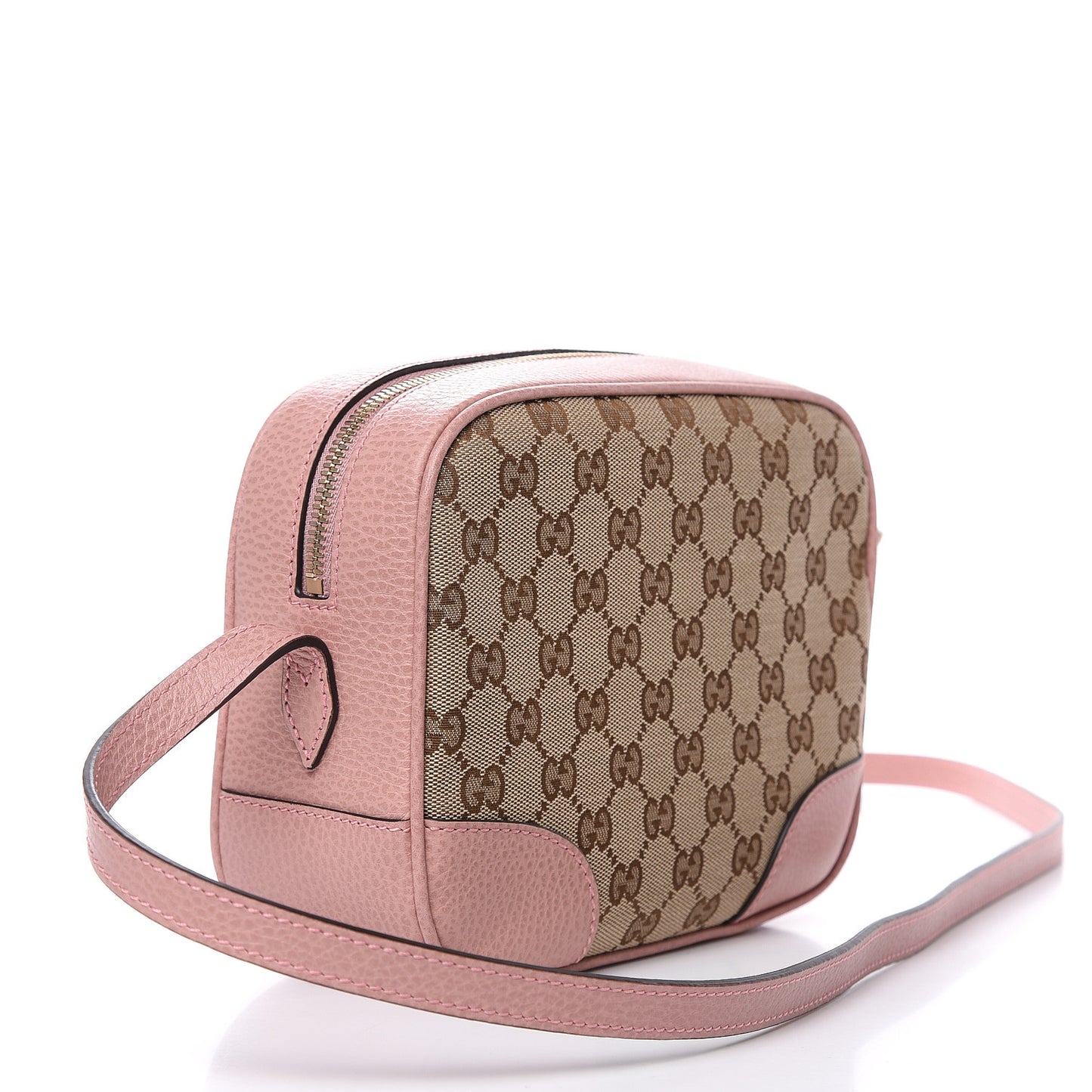 Monogram Mini Bree Messenger Bag Beige Soft Pink