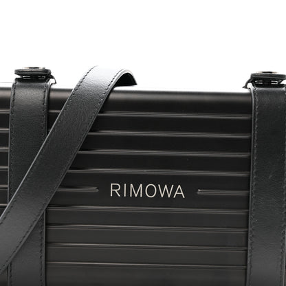 Rimowa Matte Aluminum Personal Cross-Body Bag Black 7 of 9