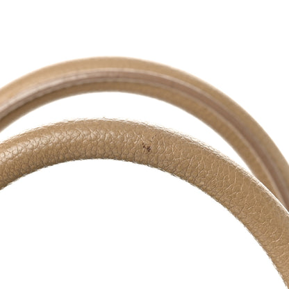 Saint Laurent Grained Calfskin Small Sac De Jour Dark Beige 7 of 13