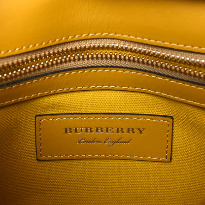 Burberry Derby Calfskin Haymarket Check Small Loxley Crossbody Cinnamon Red Multicolor 6 of 8