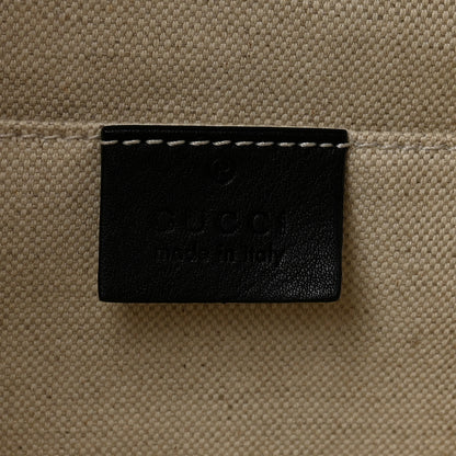 Gucci Calfskin Bamboo Web Large Dionysus Top Handle Bag Black Bright Evergreen Hibiscus Red 6 of 10
