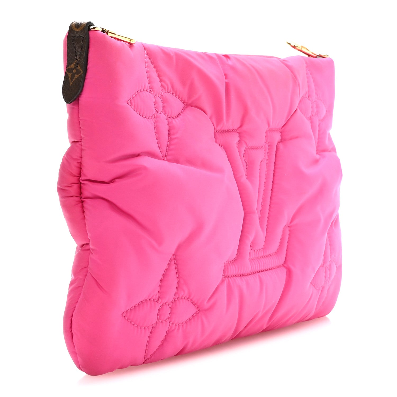 Louis Vuitton Econyl Monogram Pillow Maxi Multi Pochette Accessories Mini Pochette Fuchsia 3 of 6