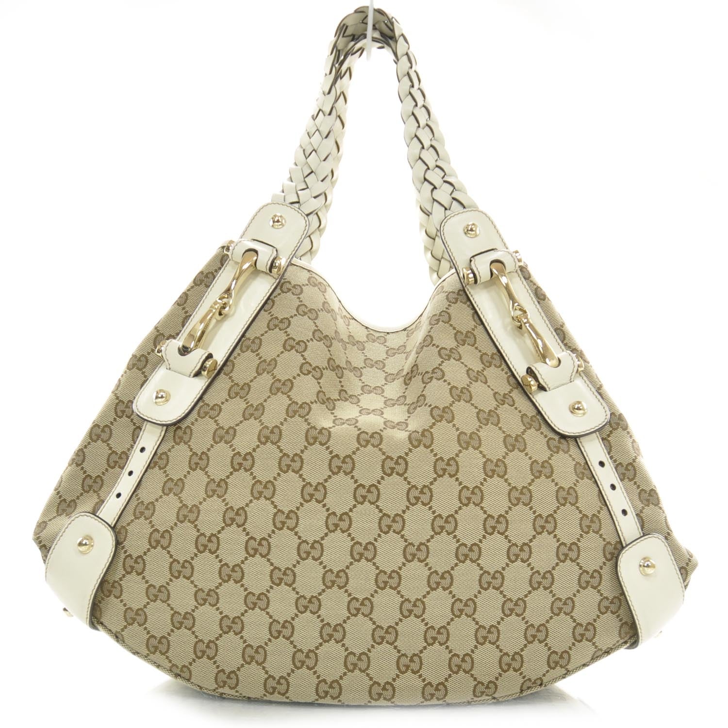Gucci Monogram Pelham Tote Ivory 1 of 9