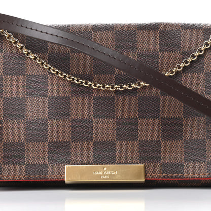 Louis Vuitton Damier Ebene Favorite PM 8 of 10