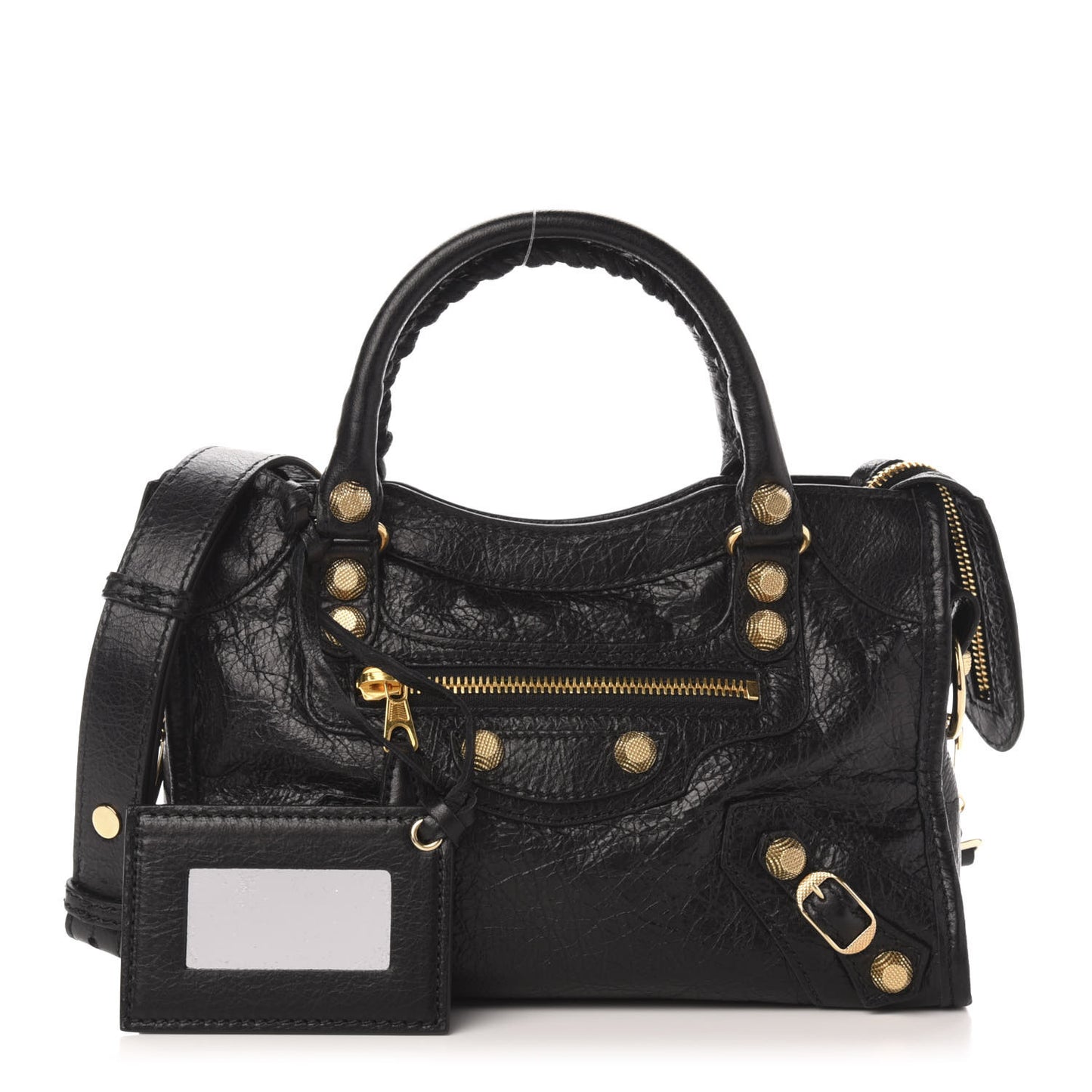 Agneau Giant 12 Gold Hardware Mini City Black