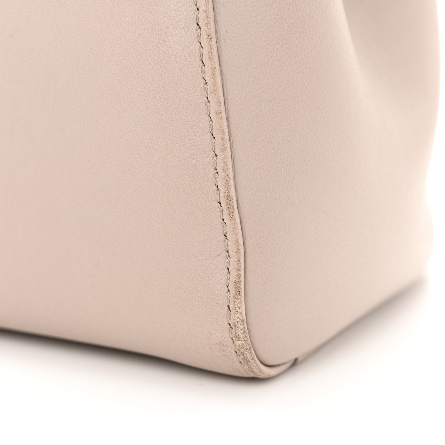 Fendi Nappa Colorblock Mini Peekaboo Iconic Satchel Grigio Polvere Carbone Bloody Mary 17 of 18