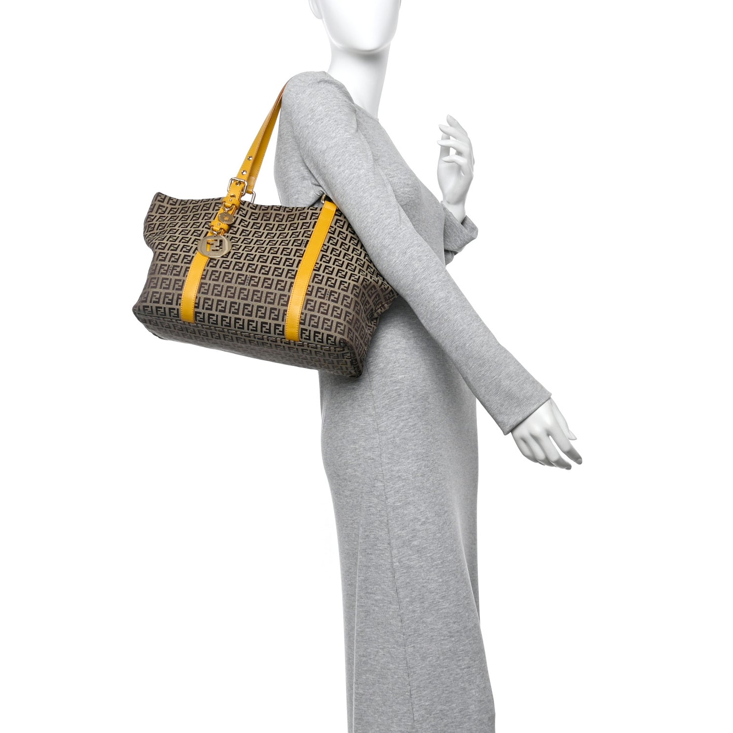 Zucchino Charm Large Shopper Tote Yellow