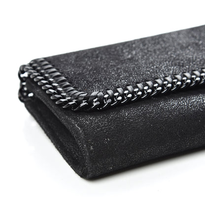 Stella McCartney Shaggy Deer Falabella Crossbody Clutch Black 5 of 9