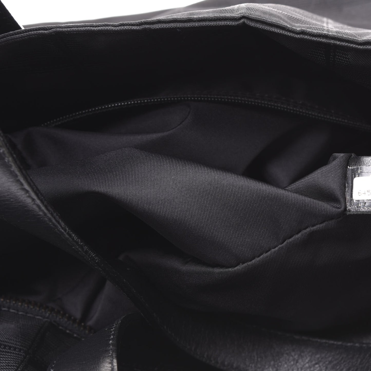 Nylon Large Travel Tote Black