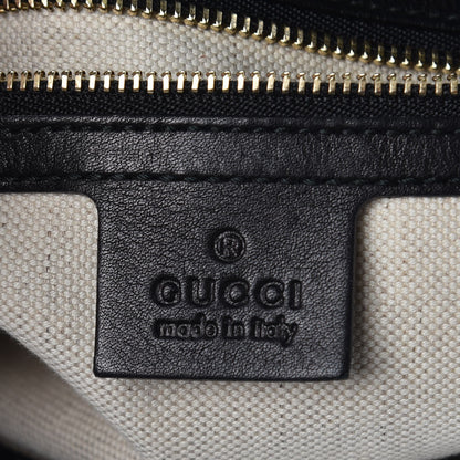 Gucci Calfskin Medium New Jackie Shoulder Bag Black 7 of 9
