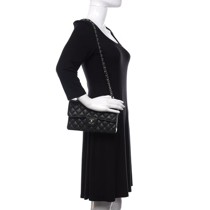Chanel Caviar Quilted Small Double Flap Black 3 of 12