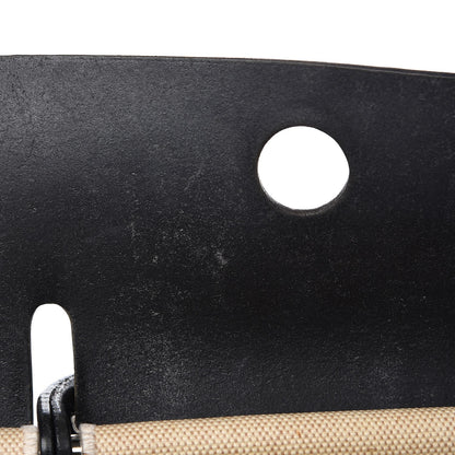 Hermes Toile Vache Calfskin Herbag 39 MM Natural Black 15 of 19