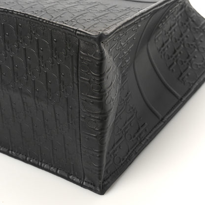 Christian Dior Oblique Calfskin Embossed Large Book Tote Black 8 of 8