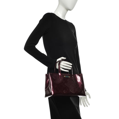Louis Vuitton Vernis Wilshire PM Rouge Fauviste 2 of 7
