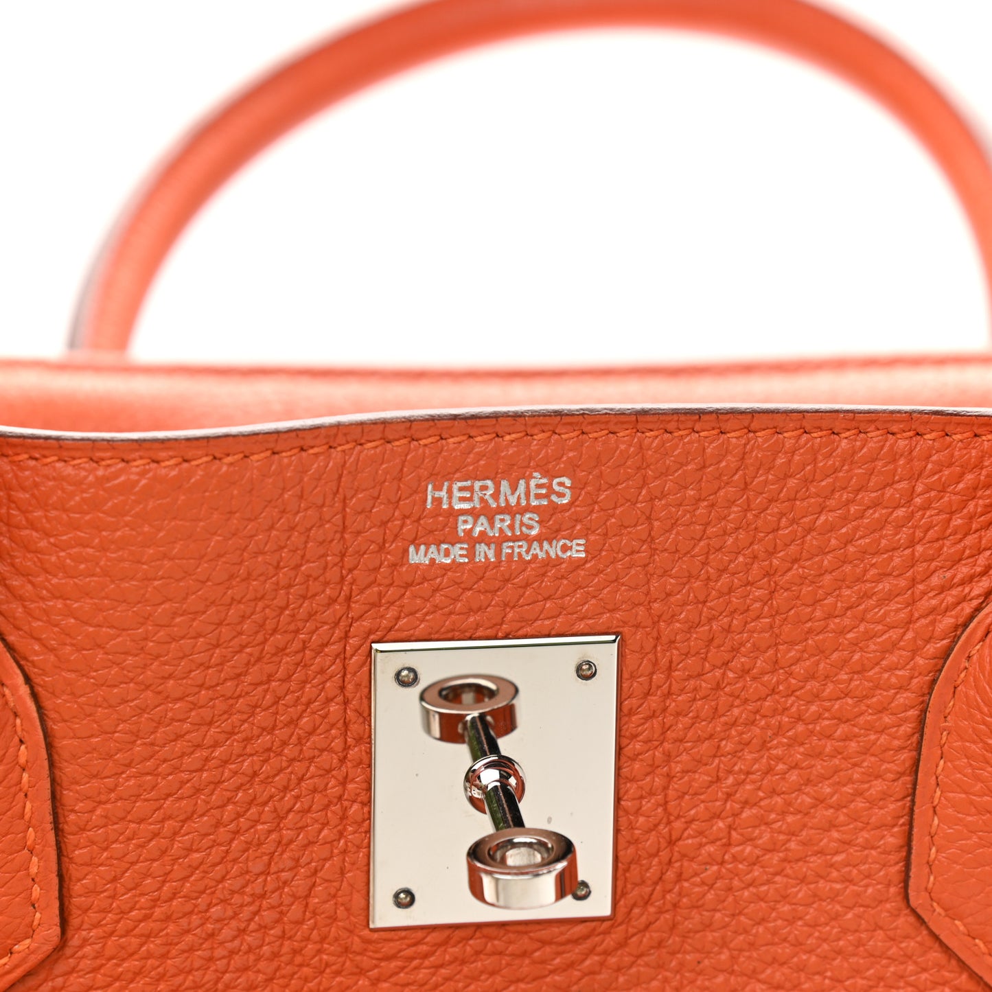 Togo Birkin 40 Orange