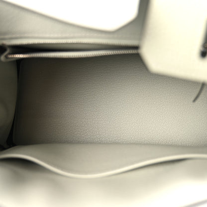 Hermes Togo Birkin 25 Gris Neve 5 of 13