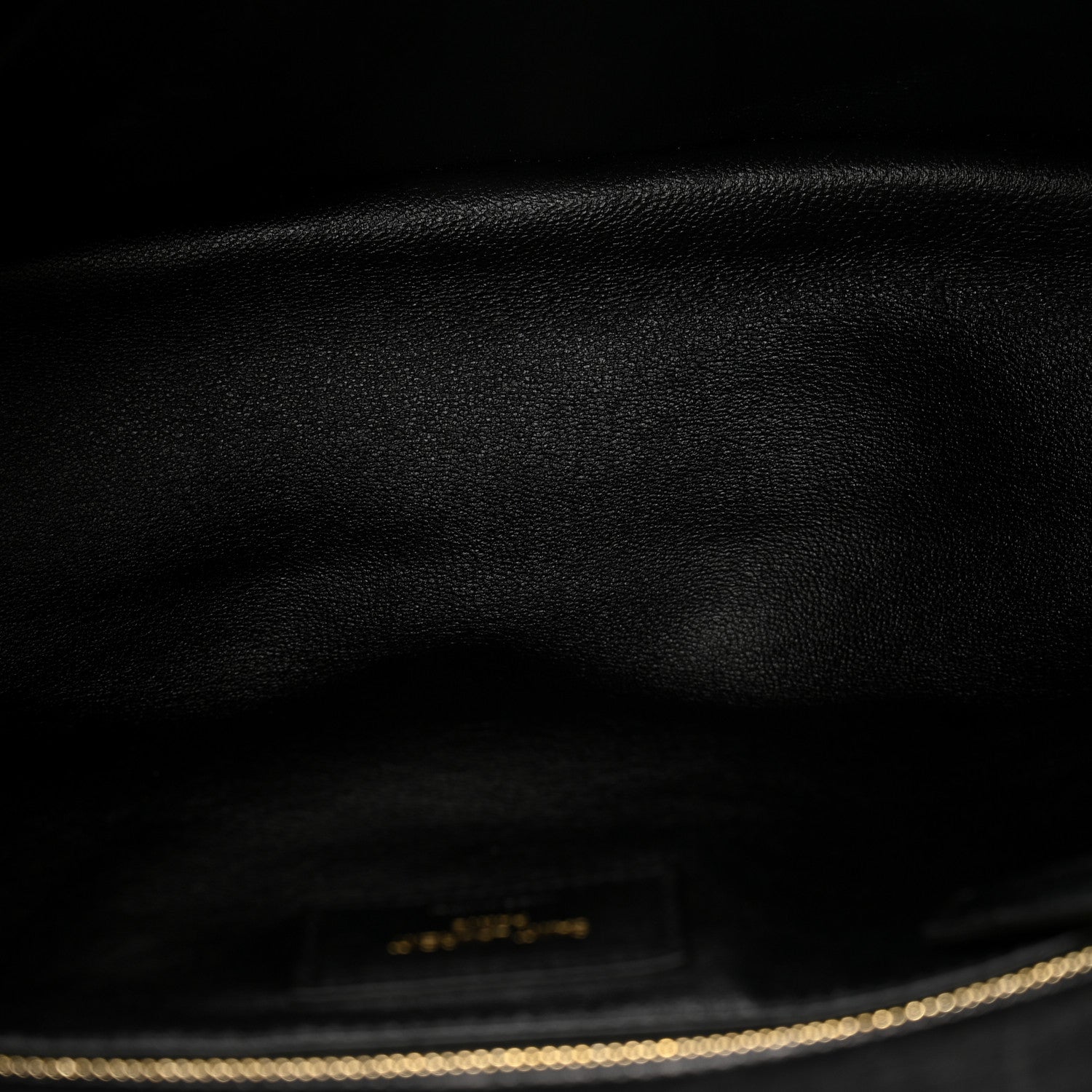 Saint Laurent Lambskin Quilted Sade Puffer Envelope Clutch Black 5 of 9