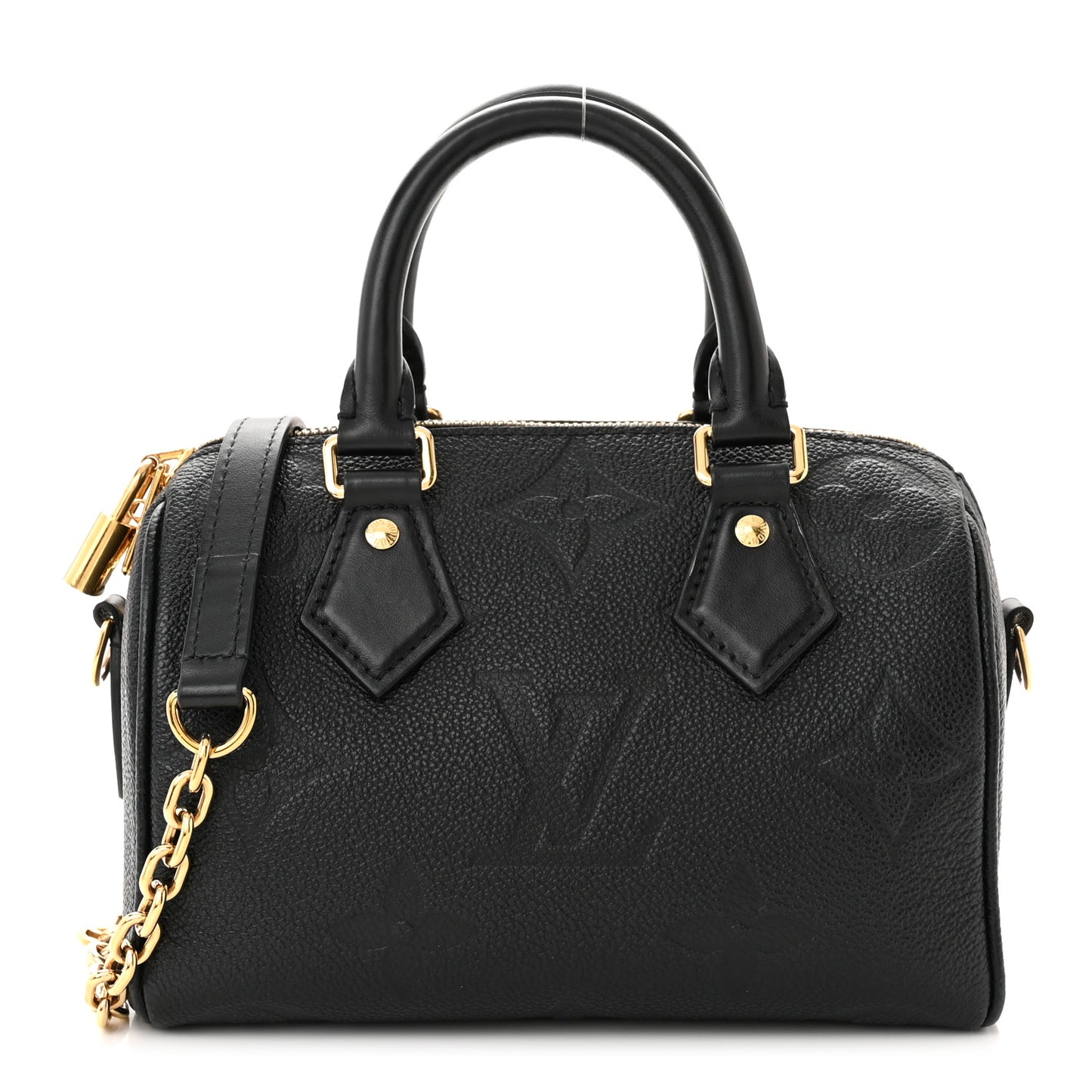 Empreinte Monogram Giant Speedy Bandouliere 20 Black