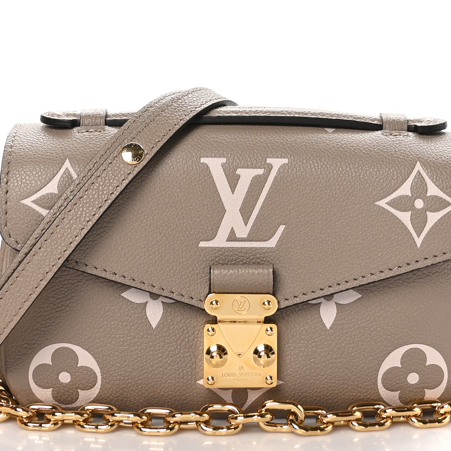 Empreinte Monogram Giant Pochette Metis East West Tourterelle Creme