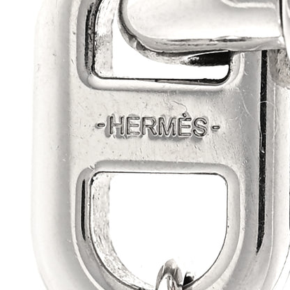 Hermes Palladium Buffalo Horn Lacquered Maillon Necklace 5 of 6