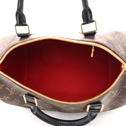 Louis Vuitton Monogram My World Tour Speedy Bandouliere 30 Black 5 of 11