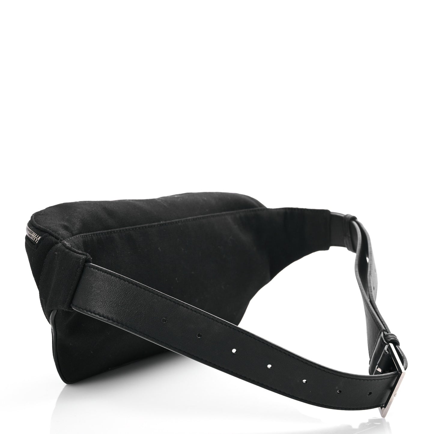 Canvas Monogram Belt Bag Black