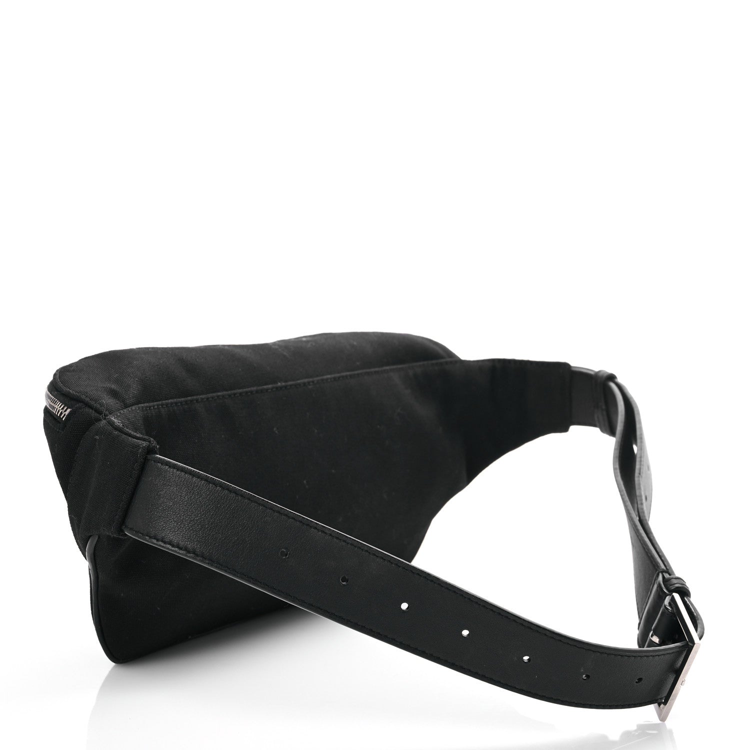 Saint Laurent Canvas Monogram Belt Bag Black 3 of 6