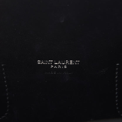 Saint Laurent Grained Calfskin Small Sac De Jour Black 7 of 13